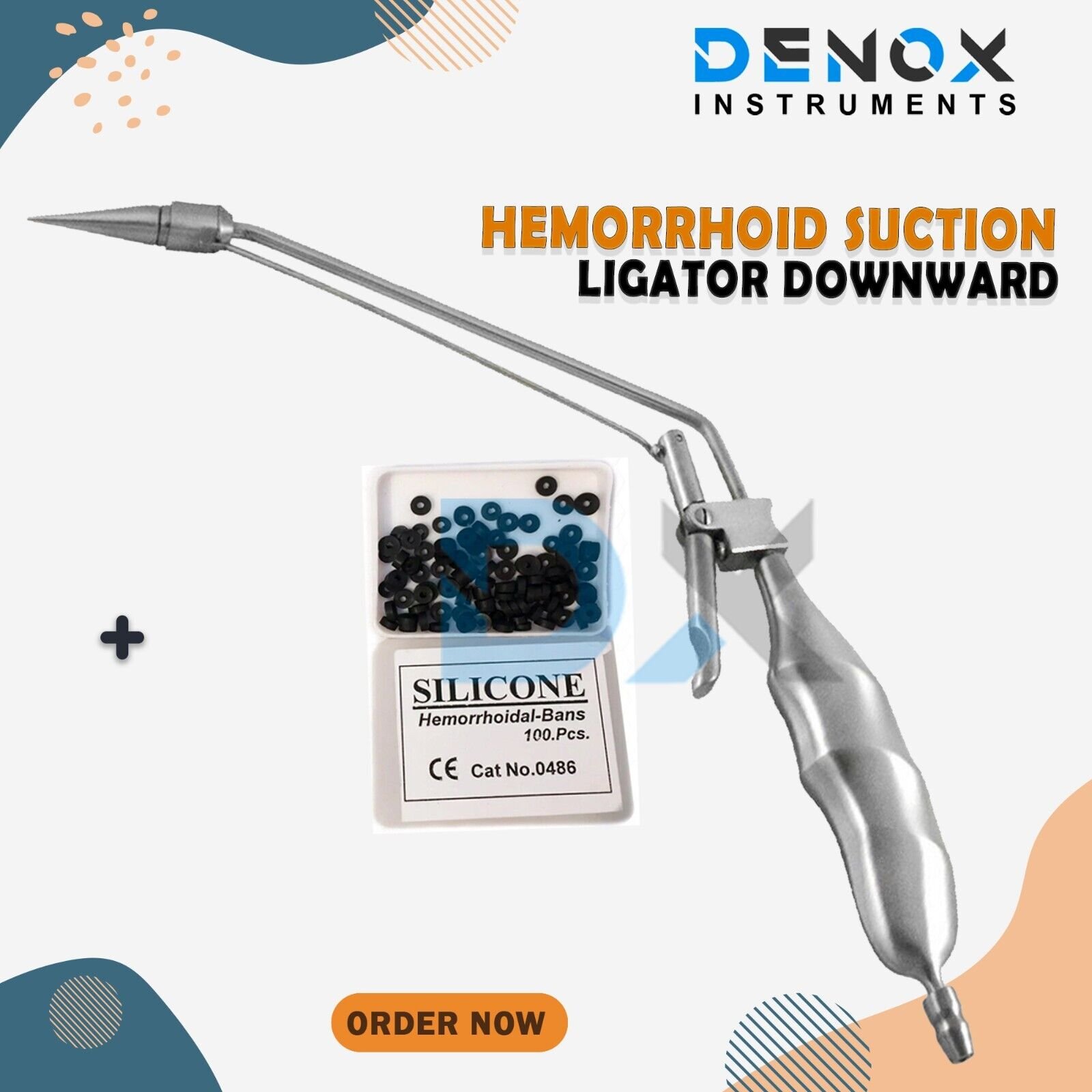 thumbnail image 2 of Hemorrhoid Banding Ligator With Loading Cone – Surgical Instrument For GYN/Proctology 2 of 6